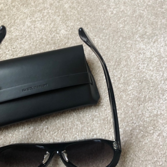 Isabel Marant Darly Aviator Sunglasses New - Picture 3 of 5